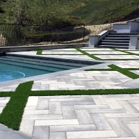 Artificial Grass Inwood, Florida Paver Patio, Backyard Makeover