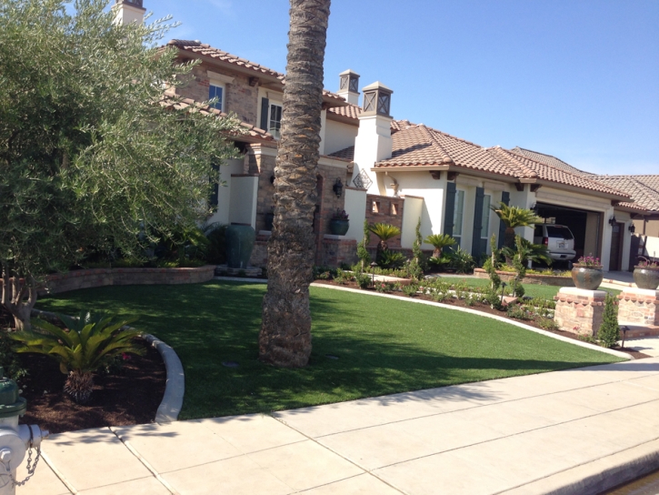 Artificial Turf Installation Mascotte, Florida Lawn And Garden, Front Yard Design