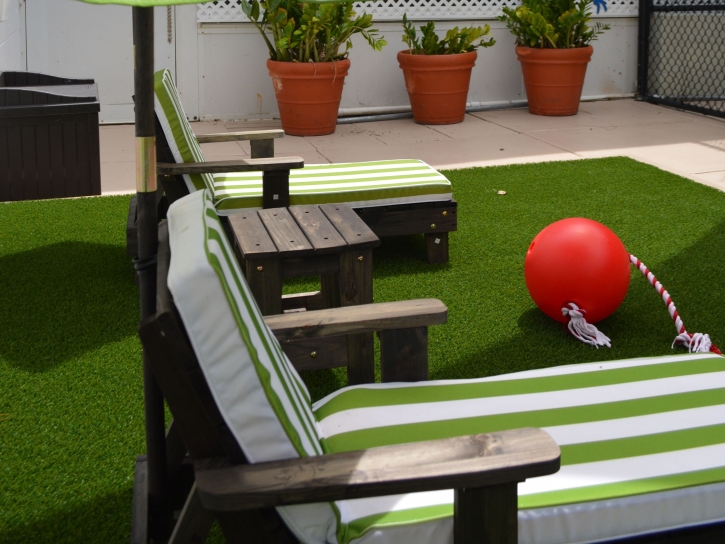 Artificial Turf Installation Solana, Florida Roof Top, Veranda