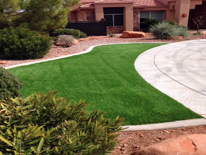 Fake Grass Venice, Florida Landscaping, Front Yard Landscape Ideas