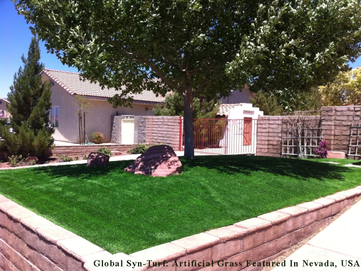 Installing Artificial Grass Riverview, Florida Landscape Photos, Front Yard Design